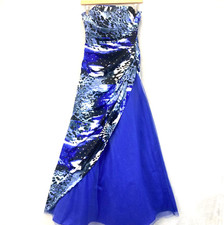 DEB Strapless Prom Dress Size