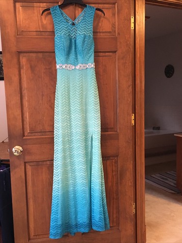 Prom deb maxi - dress, green