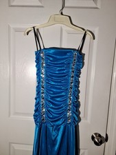 Deb Turquoise Ball Gown