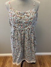 Women's Blue floral dress By