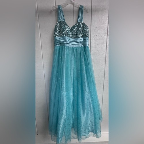 Deb sequined prom dress - deb,