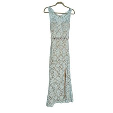 Deb 2000’s Lace Overlay Blue