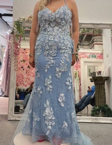 Rachel allan baby blue - blue, formal
