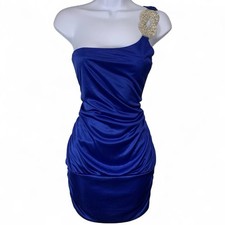 Deb Royal Blue One Shoulder