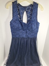 DEB NAVY BLUE SPARKLE  PROM